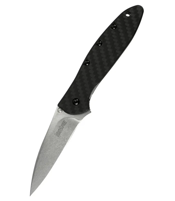Couteau de poche Kershaw Leek, fibre de carbone ⚔️