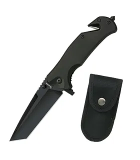 Navaja de rescate modelo Tanto Japonés, hoja 8 cm. ⚔️