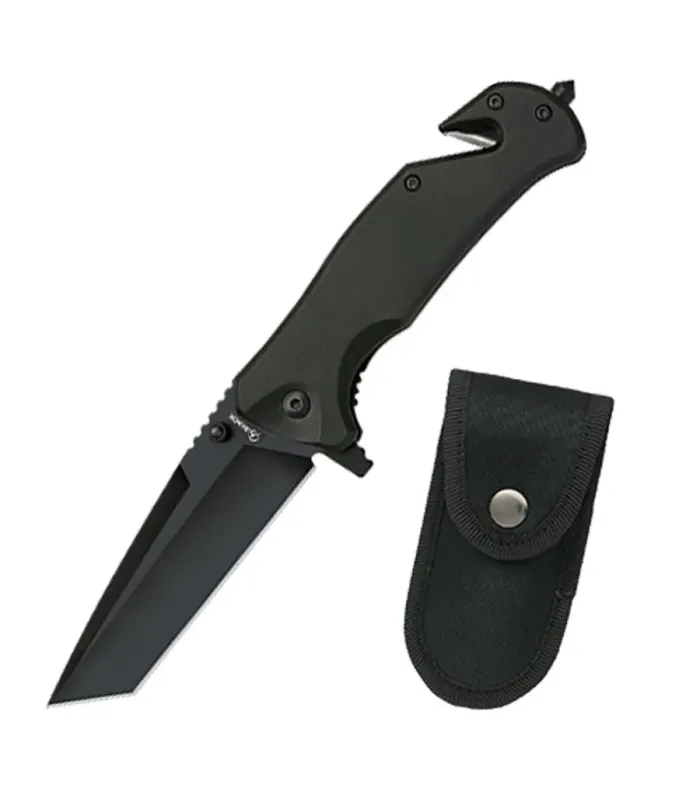 Coltello di salvataggio modello Tanto Giapponese, lama di 8 cm. ⚔️