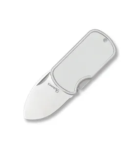 Zakmes met clipmodel Dog Tag, lemmetje 4 cm. ⚔️