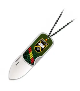 Navaja Bripac spagnola 3D con ciondolo di sfere, lama di 4 cm ⚔️