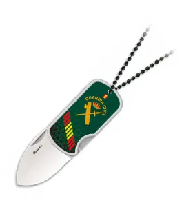 Spanish Civil Guard Switchblade 3D with ball pendant, 4 cm blade ⚔️