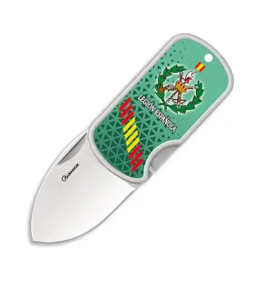 Couteau de la Légion espagnole 3D avec clip, lame de 4 cm ⚔️