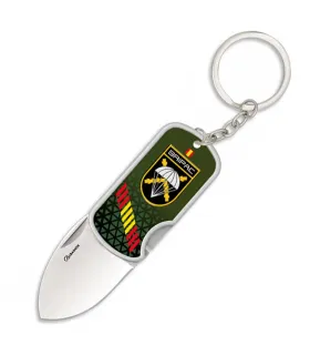 Navaja-portachiavi Bripac spagnola 3D con clip, lama di 4 cm ⚔️