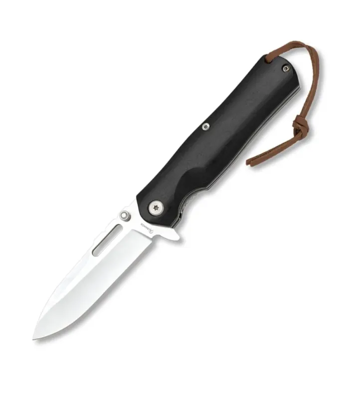 Albainox stamina zwarte zakmes met Liner Lock vergrendeling ⚔️