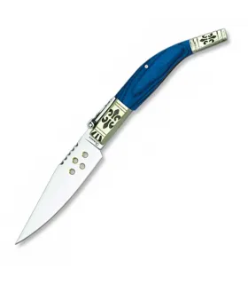 Navaja palanquilla DeLuxe stamin blå ⚔️