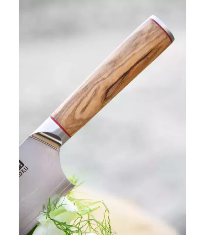 Kochmesser Chef Ha Teikoku, Damaststahlklinge (37 cm) ⚔️
