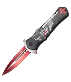 Navaja Third de Caballero Templario con espada ⚔️