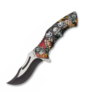 Navaja de bolsillo Albainox Pistolero Calavera ⚔️