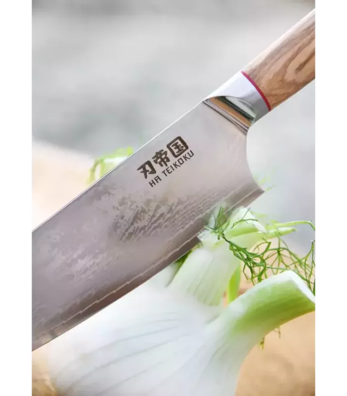 Kochmesser Chef Ha Teikoku, Damaststahlklinge (37 cm) ⚔️