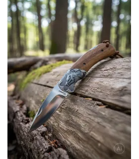 Albainox verzamelmesje met Jachthoorn (21,5 cm.) ⚔️