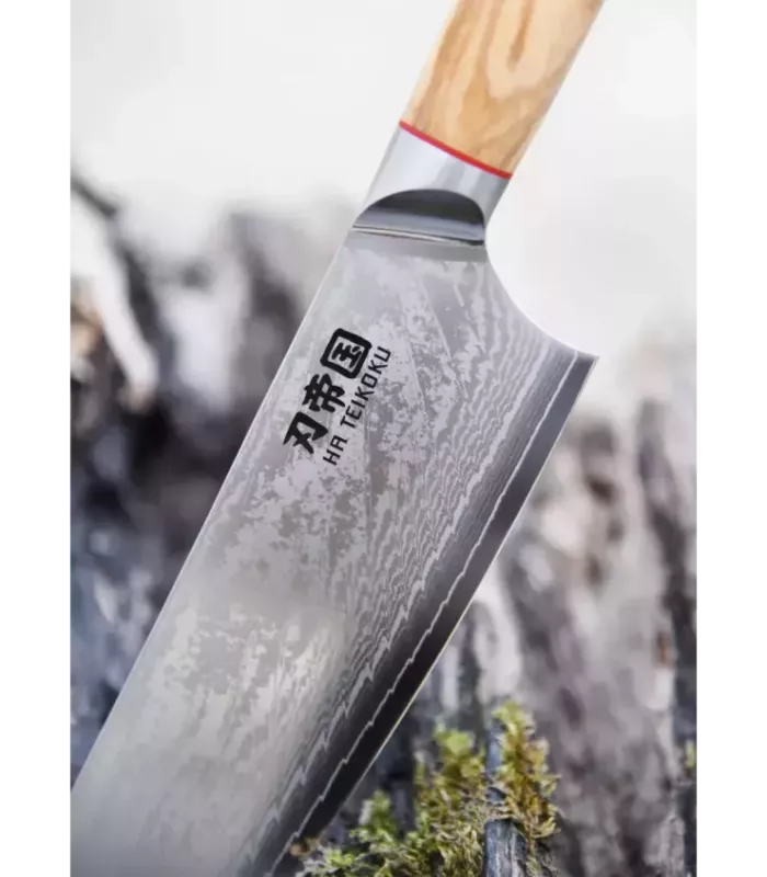 Kochmesser Chef Ha Teikoku, Damaststahlklinge (37 cm) ⚔️