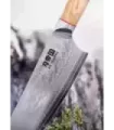 Køkkenkniv Chef Ha Teikoku, Damasco stålblad (37 cm.) ⚔️