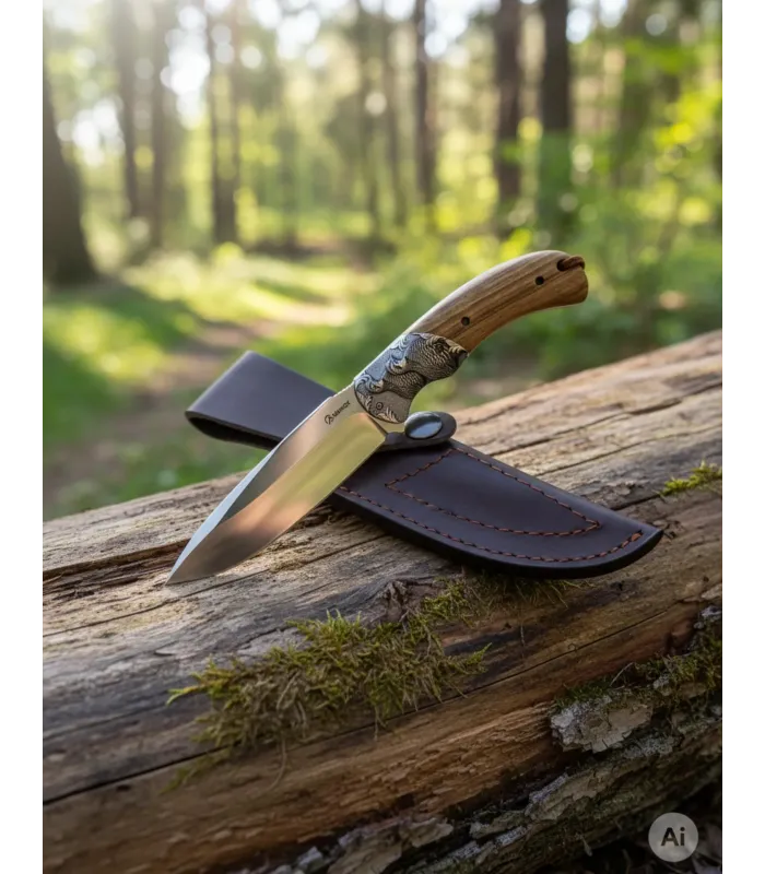 Hunting Knife Albainox with Pheasant Bolster (24 cm.) ⚔️