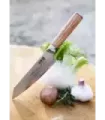 Coltello da cucina Chef Ha Teikoku, lama in acciaio Damasco (29,5 cm). ⚔️