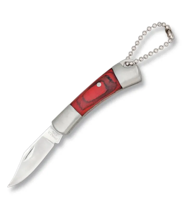 Albainox knipsel met ketting van ballen 4 cm. ⚔️