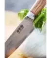 Coltello da cucina Chef Ha Teikoku, lama in acciaio Damasco (29,5 cm). ⚔️