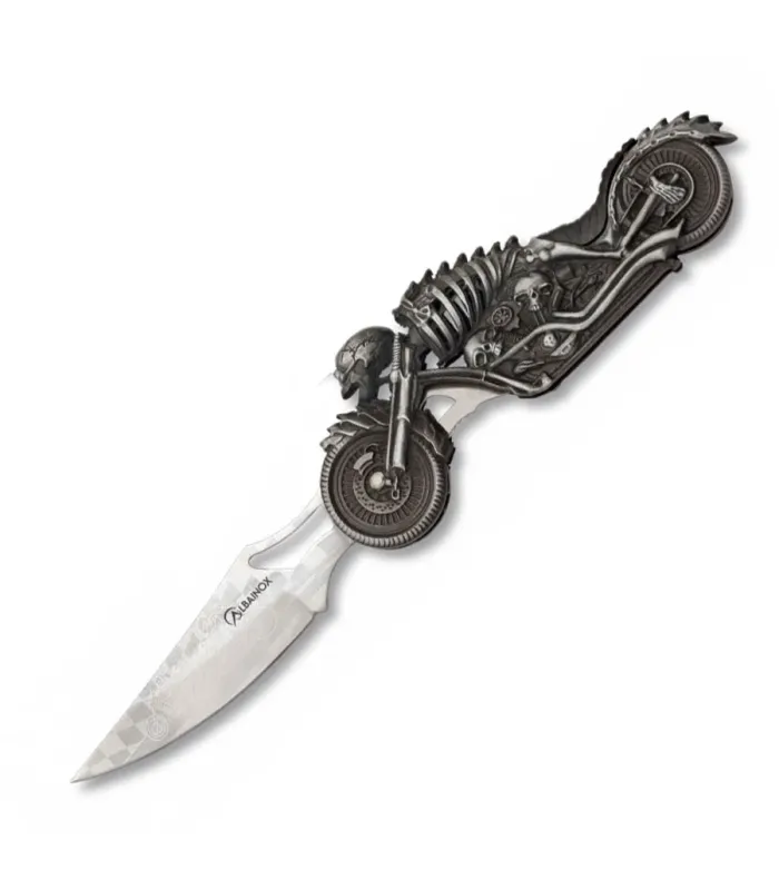 Albainox Skeleton Motorcycle Knife (21 cm.) ⚔️