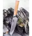 Køkkenkniv Chef Ha Teikoku, Damasco stålblad (29,5 cm.) ⚔️
