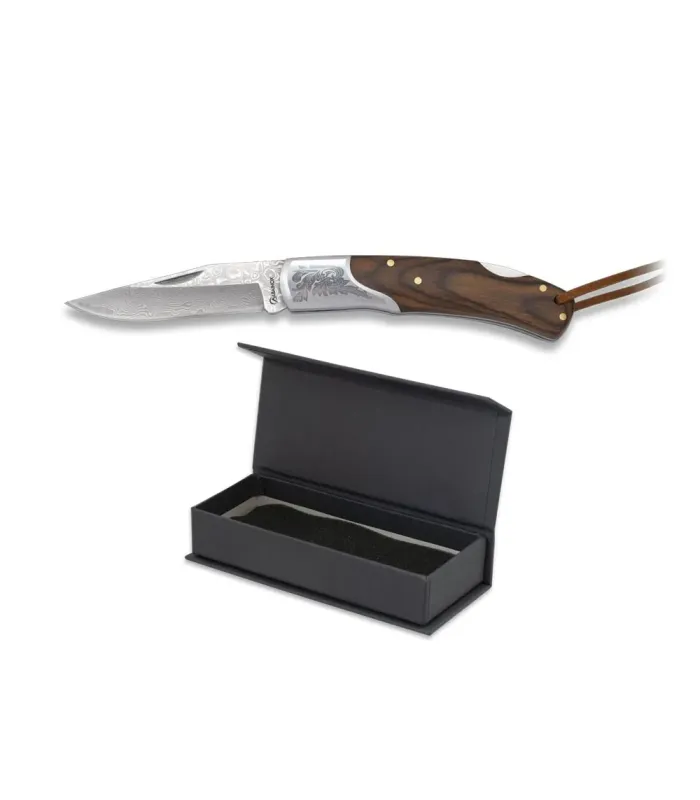 Navaja albainox damasco y stamina (14,6 cm.) ⚔️