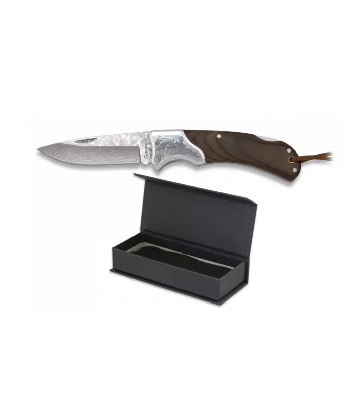 Coltello Albainox Damasco decorato 7,5 cm. ⚔️