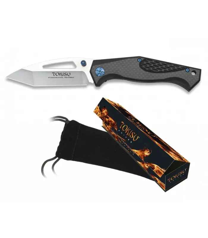 Canivete tático Tokisu Carbon (20,5 cm.) ⚔️