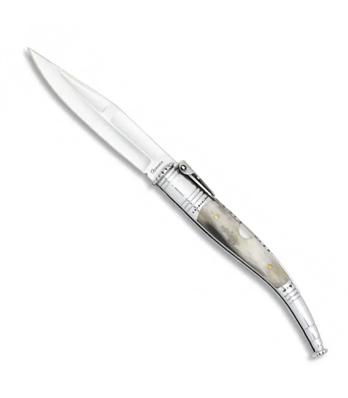 Tierschnitzmesser mit Rinderknochengriff (24 cm.) ⚔️