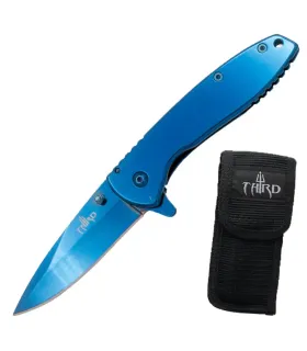 Coltello assistito Third modello K1918 Blue ⚔️