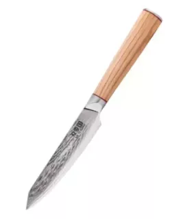 Keukenmes Ha Teikoku, lemmet van Damaststaal (24 cm.)