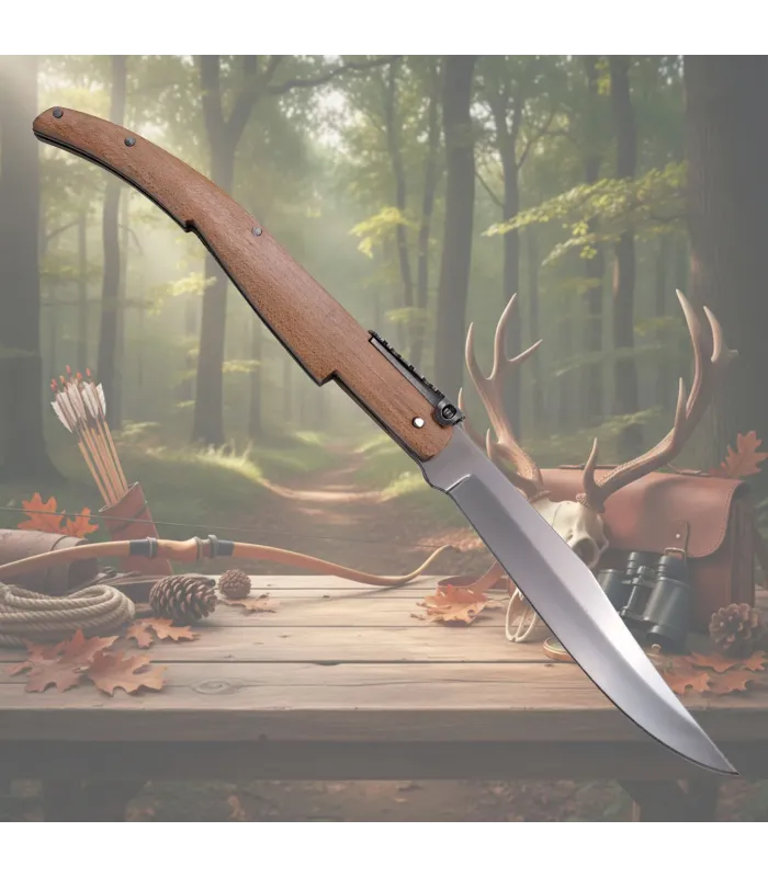 Canivete de catraca Third da série Mapple Wood (24 cm.) ⚔️