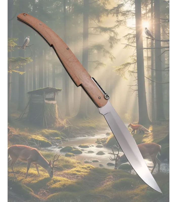 Navaja carraca Third serie Madera Arce (32,7 cm.) ⚔️