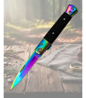 Navaja estilete rainbow marca Third, hoja 7,5 cm. ⚔️