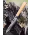 Coltello da cucina Ha Teikoku, lama in acciaio Damasco (24 cm). ⚔️