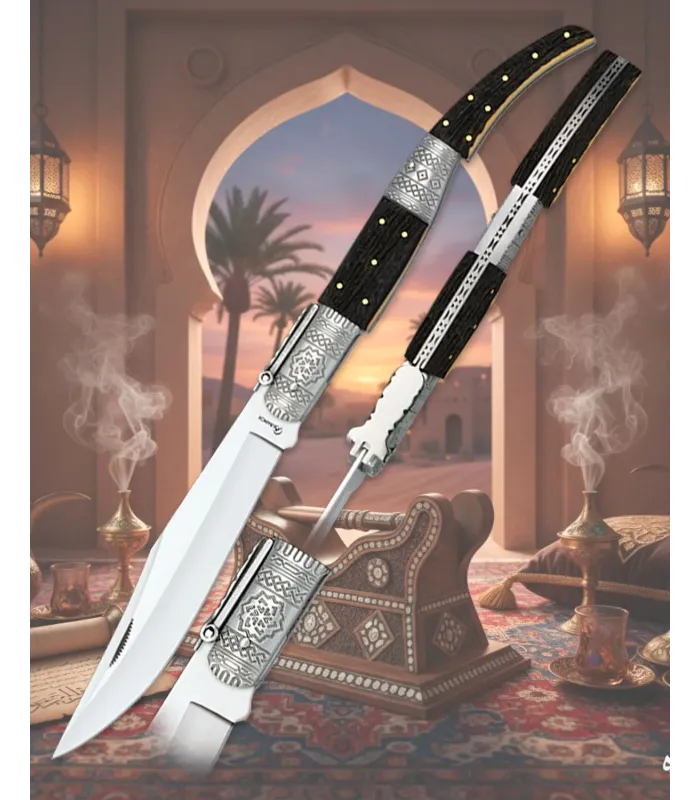 Arabisches dekoriertes Messer Nummer drei von Albainox, Imitation Geweih ⚔️