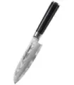 Faca Santoku Samura série Damasco, lâmina de 150 mm. ⚔️
