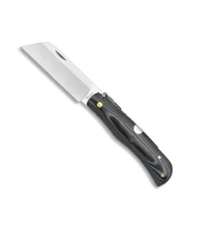 Naaier Albainox Mikarta Zwart met rechte punt (19,3 cm.) ⚔️