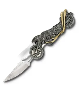 Albainox Brand Pocket Knife Eagle-Motorcycle (21.7 cm.) ⚔️