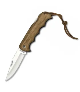 Albainox-mærke lommekniv zebra-træ (20,6 cm.) ⚔️