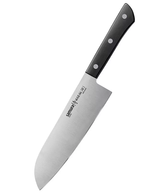 Faca Japonesa Santoku Samura Harakiri, lâmina de 180 mm. ⚔️