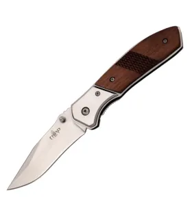 Red Wooden Handle Knife with Stainless Steel 420 Blade ⚔️