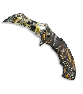 Canivete modelo Caveira impressão 3D FOS (20 cm.) ⚔️