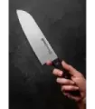 Faca Japonesa Santoku Samura Harakiri, lâmina de 180 mm. ⚔️