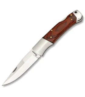 Coltello da tasca Campagna in Pakkawood rosso (18,4 cm.) ⚔️