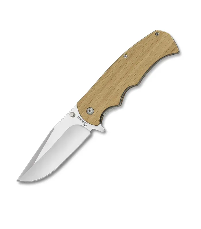Albainox brand Pocket Knife in Natural Wood (20.4 cm.) ⚔️