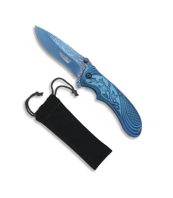 Rainblue zakmes met hoesje (19 cm.) ⚔️