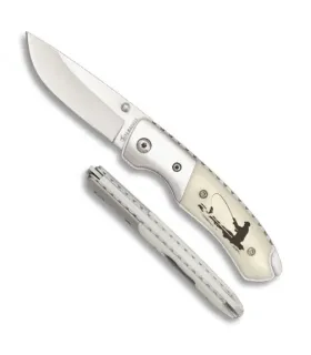 Coltello Albainox con impugnatura design dei cacciatori (16 cm.) ⚔️