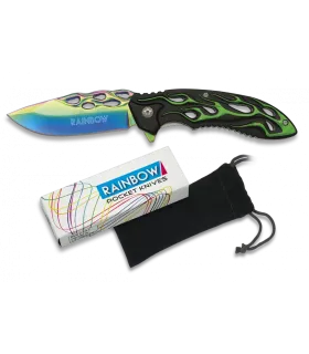 Rainbow-kniv med velouretui (20,1 cm.) ⚔️