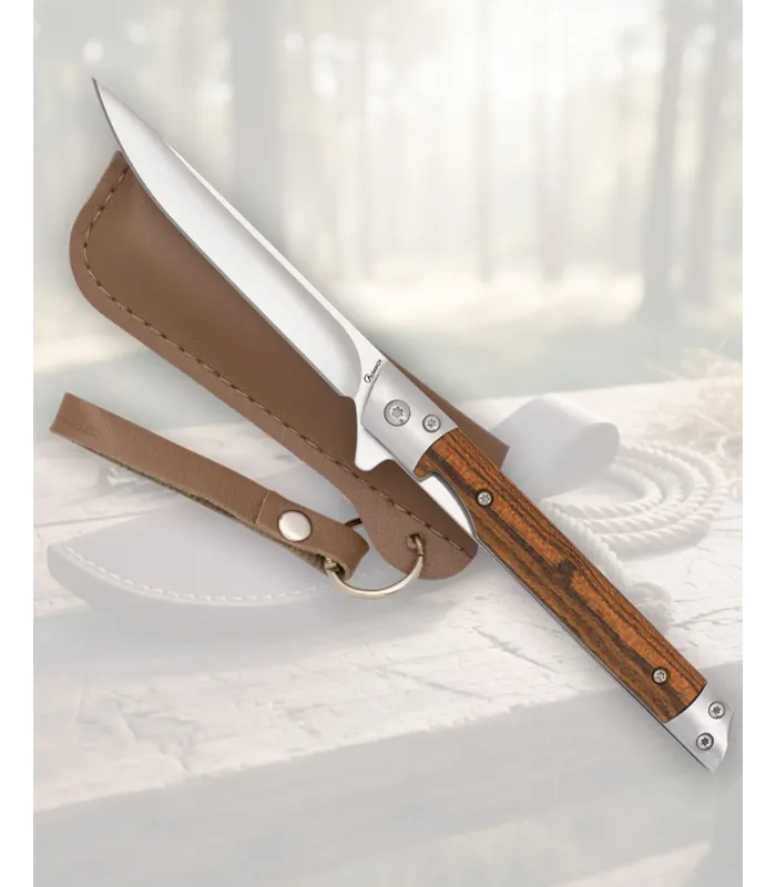 Coltello da campo Albainox con manico in stamina finitura satinata (21,50 cm) ⚔️