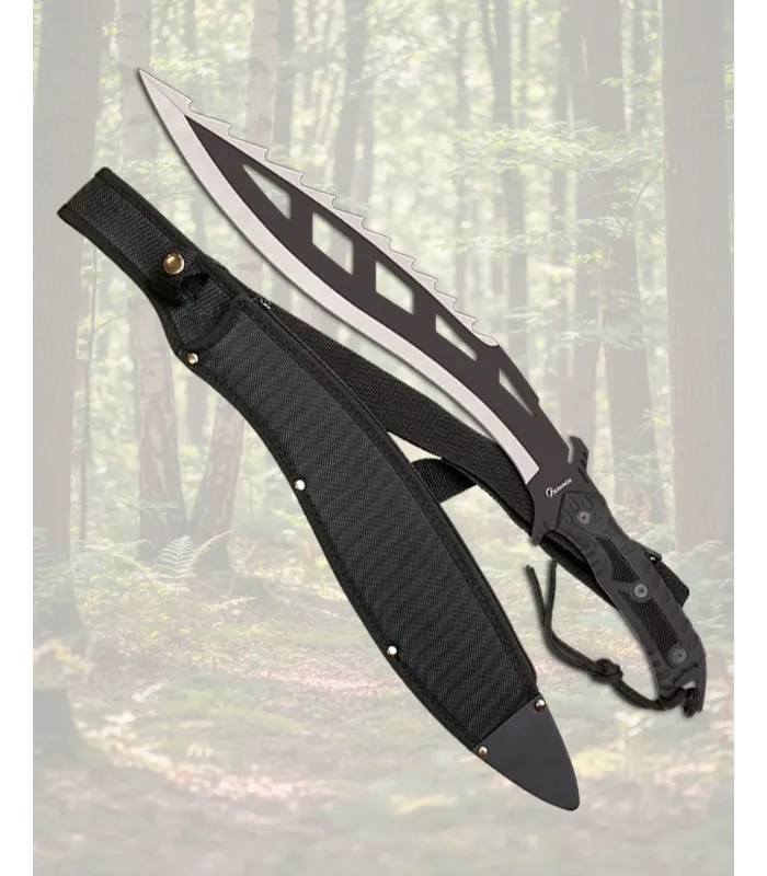 Cane snijdende machete Albainox, geprofileerd blad (56 cm) ⚔️