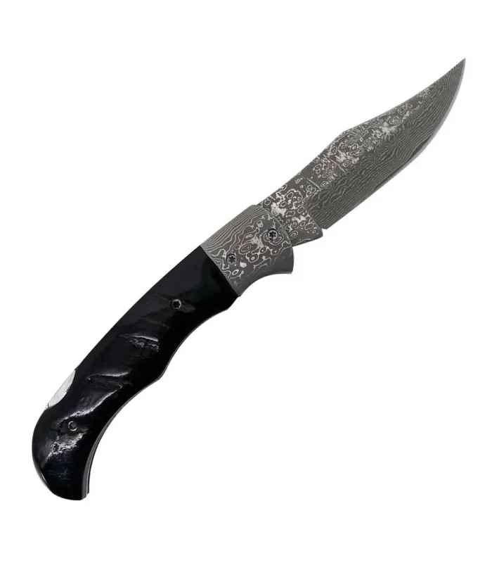 Faca de Aço Damasco marca Albainox (17,5 cm) ⚔️